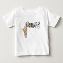 Katzenliebhaber-Baby-Geschenk - Florida Kätzchen S Baby T-shirt