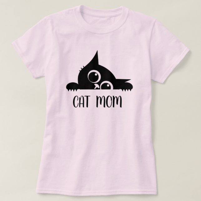 Katzenliebhaber Design T-Shirt (Design vorne)