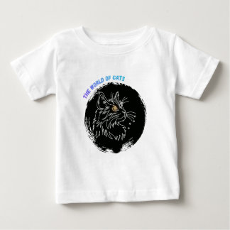 Katzenliebhaber-Design zum Ausschneiden Baby T-shirt