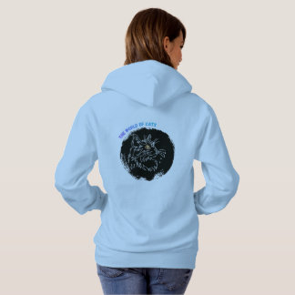 Katzenliebhaber-Design zum Ausschneiden Hoodie