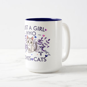 Katzenliebhaber Haustier Kaffeetassen,Tassen erste Zweifarbige Tasse