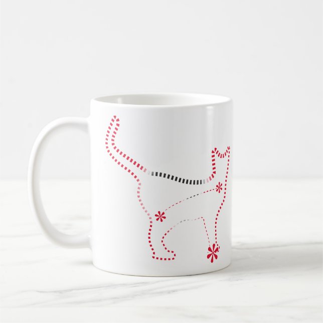  Katzenliebhaber Kaffeetasse (Links)