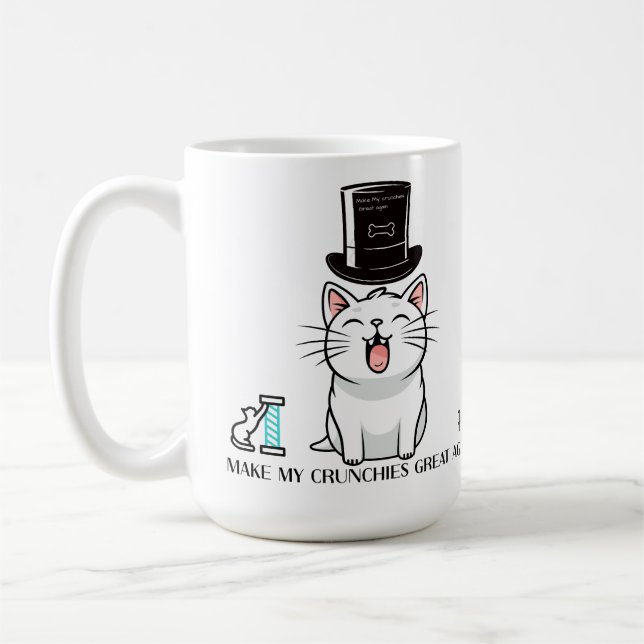 Katzenliebhaber Kaffeetasse  (Links)