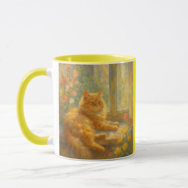 Katzenliebhaber-Kaffeetasse Tasse (Links)