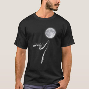 Katzenliebhaber Katzen- und Mond-Katzen-Mama - Ges T-Shirt
