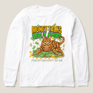 Katzenliebhaber Lustiges Geldgeschenk für lustige  Tri-Blend Shirt