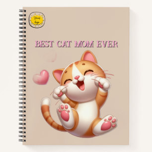 Katzenliebhaber-Mutter-Foto  Notizbuch