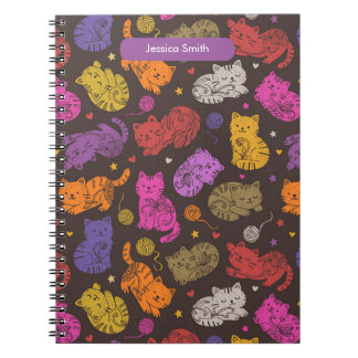 Katzenliebhaber Notizbuch Notizblock