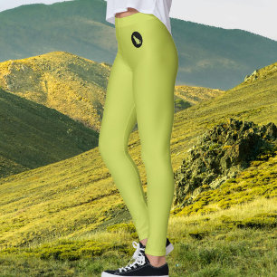 Katzenliebhaber Pet Mom Gelb Grün Schwarz Maßgesch Leggings