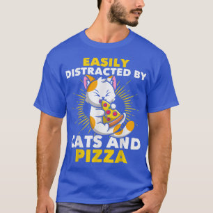 Katzenliebhaber Pizzaliebhaber, die sich von Katze T-Shirt