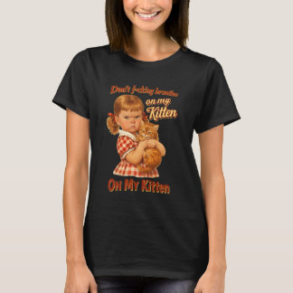 Katzenliebhaber Sarkastisch Atme Nicht Auf Meine K T-Shirt