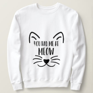Katzenliebhaber Sweatshirt