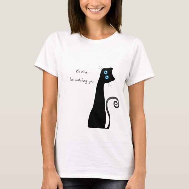 Katzenliebhaber T-Shirt (Vorderseite)