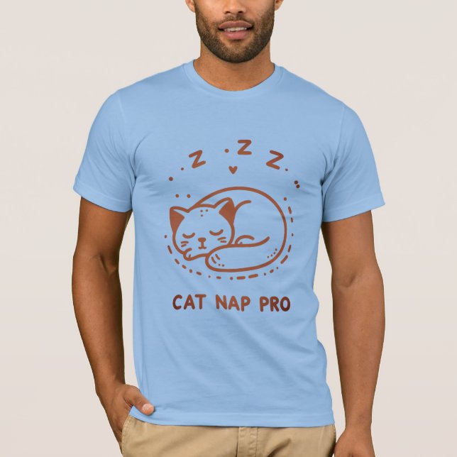 Katzenliebhaber T-Shirt  (Vorderseite)