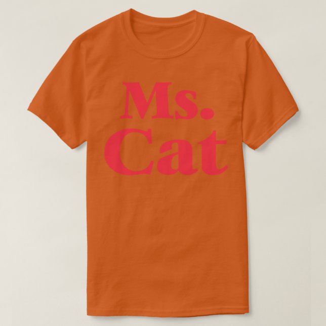 Katzenliebhaber T-Shirt (Design vorne)