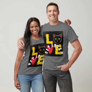 Katzenliebhaber T-Shirt