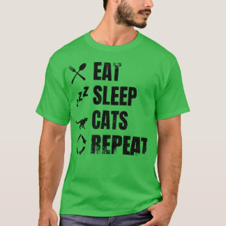 Katzenliebhaber Terminplan Mädchen T-Shirt