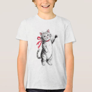 Katzenliebhaber Tri-Blend Shirt