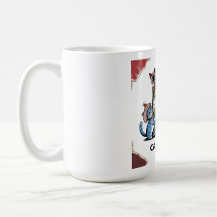 Katzenliebhaber vereinigt euch! Globaler Vintage-K Kaffeetasse