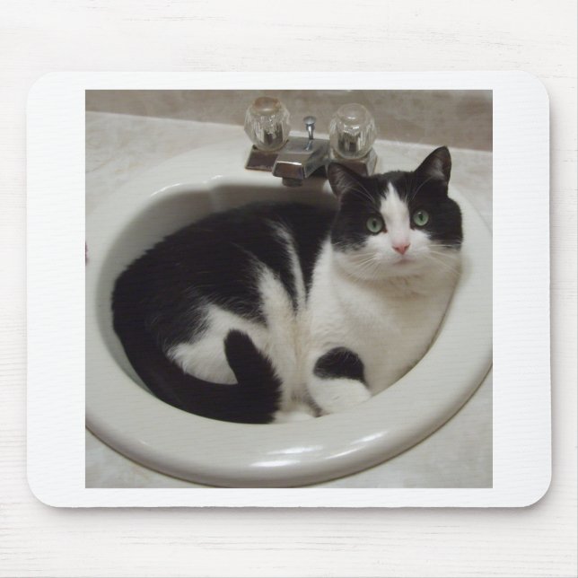 Katzenliebhaberfreude Mousepad (Vorne)