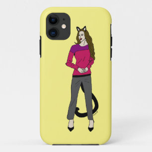 Katzenmädchen Case-Mate iPhone hülle
