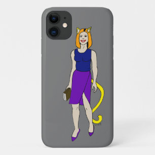 Katzenmädchen Case-Mate iPhone Hülle