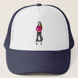 Katzenmädchen Truckerkappe