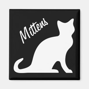 Katzenmagneten mit Ihrem Kosenamen Magnet