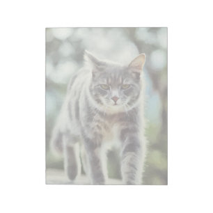 Katzenmalerei Notizblock