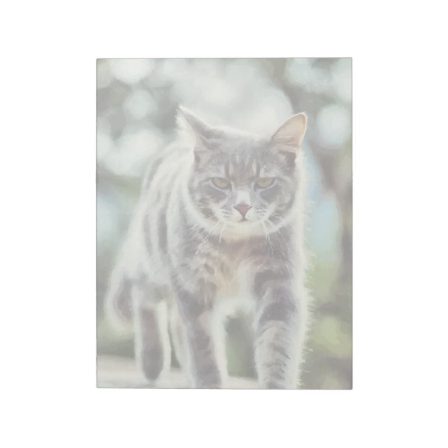 Katzenmalerei Notizblock (Rotiert)