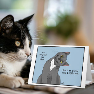 Katzenmama Adoption Karte