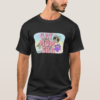 Katzenmama-Ära - Bestes Fell-Mutter-Leben Liebe T-Shirt