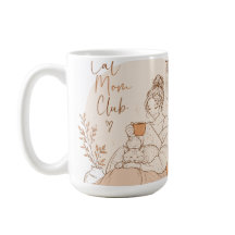 Katzenmama-Club Bleistiftkunst Latte-Mug