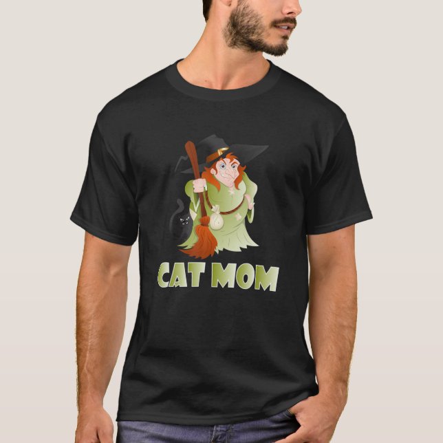 KatzenMama - Halloween T-Shirt (Vorderseite)