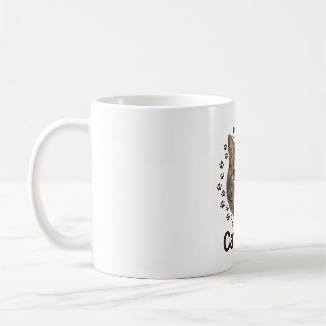 Katzenmama-Kaffeetasse Kaffeetasse (Links)