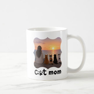 Katzenmama-Kaffeetasse – Süßes Geschenk für Katzen Kaffeetasse