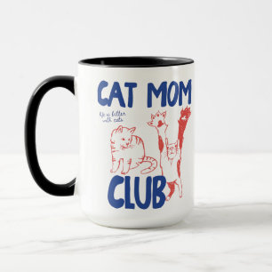 Katzenmama-Tasse, Katzen-Mama , Comfort Colors Tasse