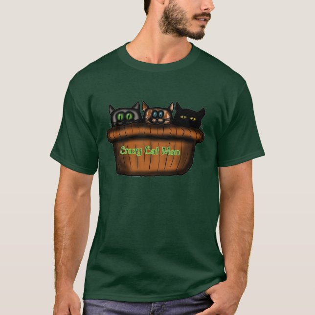 Katzenmann Shirt (Vorderseite)