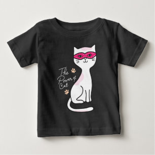 Katzenmasken-Baby Baby T-shirt