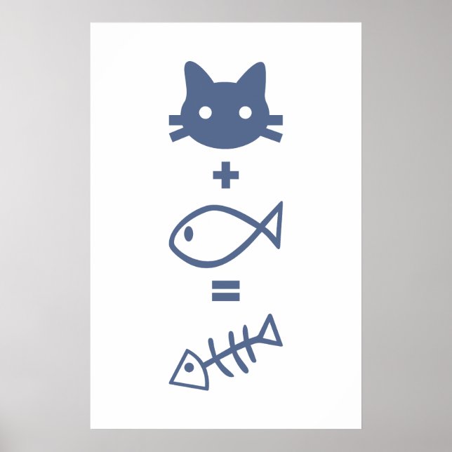 Katzenmathematik Poster (Vorne)