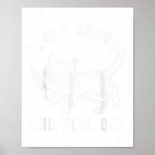 Katzenmesser fließt herum und erfahren Sie _1 Poster