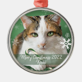 Katzenmetall Weihnachtsdekor Ornament Aus Metall