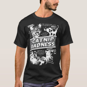 Katzenminze-Wahnsinn Süßes Kätzchen Lustige Katze  T-Shirt