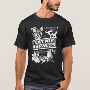 Katzenminze-Wahnsinn Süßes Kätzchen Lustige Katze  T-Shirt