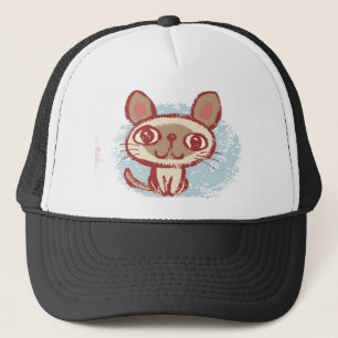 Katzenmodell 2c truckerkappe