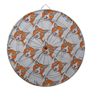 Katzenmuster-Dartboard Dartscheibe