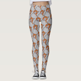 Katzenmuster-Leggings Leggings