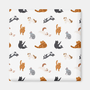 Katzenmuster Magnet