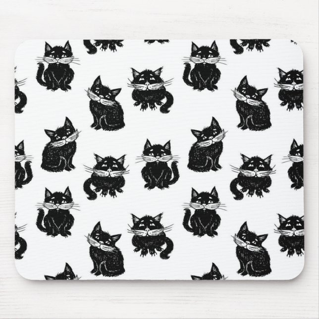 Katzenmuster Mousepad (Vorne)