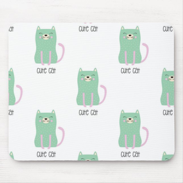 Katzenmuster Mousepad (Vorne)